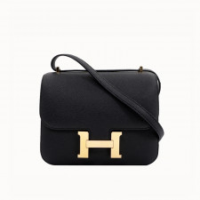 HERMES 에르메스 콘스탄스 앱송 블랙 금장 H056347CD89